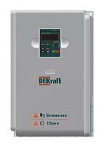 Преобразователь частоты DEKV060-15/18.5кВт 3 фазы 380В с торм. модулем