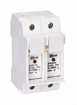 Держатель предохранительного типа C14 со светодиодной индикацией DEKraft