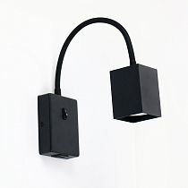 Бра на гибком основании GWL-GU10-M-IP20 Черный Библиотека