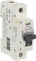 ARMAT Автоматический выключатель однополюсный M06N 1P C 16А IEK ARMAT Автоматический выключатель однополюсный M06N 1P C 16А IEK