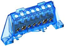 TEKFOR Шина N "ноль" в комбинированном DIN-изоляторе "Стойка" 8х12-7-С IEK