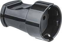 Розетка Navigator NCA-SK01-16A-E-BL переносная с заземлением черная