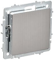 BRITE Заглушка с суппортом МЗ10-БрГН металл хром/никель IEK