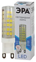 Лампа светодиодная ЭРА STD LED JCD-7W-CER-840-G9 G9 7Вт керамика капсула нейтральный белый свет