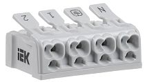Клемма пружинная соединительная КСП4-2L+N+PE  IEK