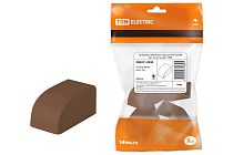 Заглушка кабельной трассы КМЗ 60х40 бук (4 шт./комп.)  TDM