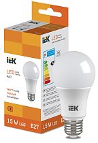 Лампа LED груша Bulb A60 1500lm 3000K E27  IEK