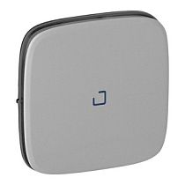 Панель лицевая для выключателя с индикацией алюминий Valena ALLURE Legrand