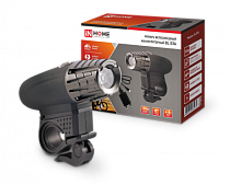 Фонарь велосипедный аккумуляторный BL 03А 3W LED 300Lm 4 режима с з/у 220В ЧЕРНЫЙ IN HOME Фонарь велосипедный аккумуляторный BL 03А 3W LED 300Lm 4 режима с з/у 220В ЧЕРНЫЙ IN HOME