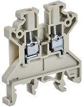 Колодка клеммная CTS 2,5мм2 серая  IEK Колодка клеммная CTS 2,5мм2 серая  IEK