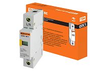 Разрядник ОПС1-D 1Р In=5kA Un=230B Im=10kA  TDM