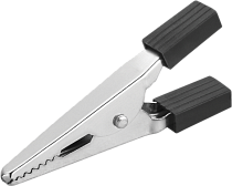 Зажим ОНЛАЙТ 80 850 OAC-5A-52-B25 (крокодил,черный, 5 А)