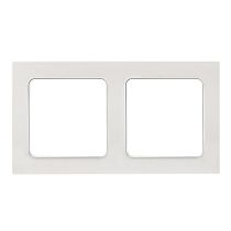 Стокгольм Рамка 2-местная белая EKF PROxima