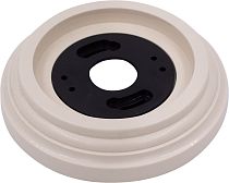 Рамка Лизетта однопостовая пластик цвет Песочное золото Bironi