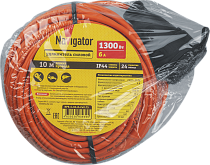 Удлинитель Navigator 93 939 NPE-C-10-X-2x0.75 шнур без заземления 10м (Россия)