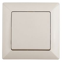Выключатель ЭРА Intro Solo 4-101-02 IP20 10А 250В слоновая кость одноклавишный