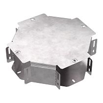 Х-образный ответвитель с крышкой Стандарт 150х100 Промрукав