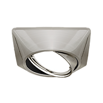 Светильник Gauss Metal Exclusive CA072 Круг. Титан, Gu5.3 1/100