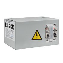 Ящик с понижающим трансформатором ЯТП 0,25кВА 220/12В EKF Basic Ящик с понижающим трансформатором ЯТП 0,25кВА 220/12В EKF Basic