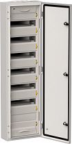 TITAN 5 Корпус металлический ЩРн-84 (1х84) 1085х310х140мм IP54 серый (одна дверь)  IEK