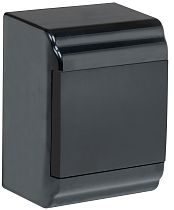 Корпус модульный пластиковый ЩРН-П-4 IP41 навесной PRIME черный  IEK