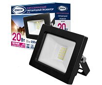 Прожектор светодиодный ТМ IONICH IFLSLED-DOB- 20-865-BL-IP65