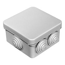 Коробка распределительная 40-0205 для открытой проводки безгалогенная (HF) атмосферостойкая 70х70х40 Промрукав