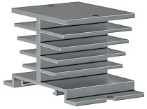 Радиатор для твердотельного реле OSS-2 25А ONI Радиатор для твердотельного реле OSS-2 25А ONI