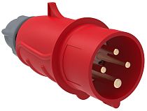 Вилка переносная ССИ-014 16А-6ч/380-415В 3Р+РЕ IP44 MAGNUM IEK Вилка переносная ССИ-014 16А-6ч/380-415В 3Р+РЕ IP44 MAGNUM IEK