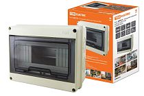 Бокс ЩРН-П-8 модулей навесной пластик IP65  TDM