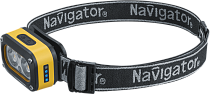Фонарь Navigator 95 628 NPT-H43-ACCU налоб 1LEDx3Вт,1LEDx3Вт,5реж,Li-ion0.5Ач