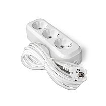 Удлинитель У10-554 ПВС 3*0,75 3 гнезда с заземлением 5м UNIVERSAL