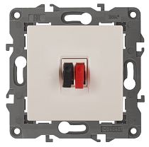 Розетка ЭРА Elegance 14-3111-02 слоновая кость аудио одинарная стерео