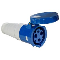 Розетка переносная TS-233 2P+PE 63А 230В IP67  ЭНЕРГИЯ