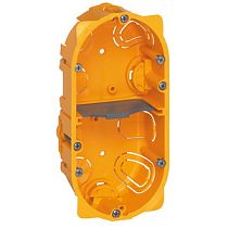 Коробка установочная Гипрок двухполюсная глубина 40мм Batibox Legrand