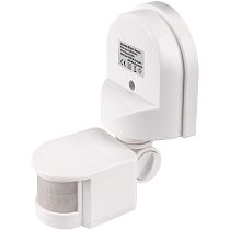 Датчик движения General GMS1-W-11-7-W, настенный, 11 м, 1200Вт, 7 мин, белый, 1/50