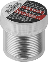 Припой ОНЛАЙТ 90 162 OEM-Pos03-50K-1.5-B16 (банка, 1.5мм, 16г)