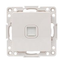 Стокгольм Механизм Розетки RJ-45 1-местной белый EKF PROxima Стокгольм Механизм Розетки RJ-45 1-местной белый EKF PROxima