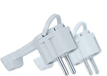 Вилка Navigator NCA-PL06-16A-E-WH плоская с заземлением белая Вилка Navigator NCA-PL06-16A-E-WH плоская с заземлением белая