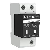 Ограничитель импульсных напряжений ОПВ-B/2P In 30кА 400В с сигн. EKF PROxima