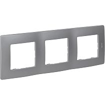 ETIKA Рамка 3-местная алюминий