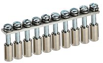 Перемычка в сборе для колодки клеммной CTS 2,5мм2 10PIN  IEK