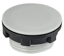 Заглушка для отверстия 22мм серая MASTER IEK