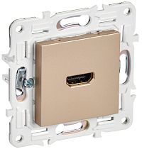 SKANDY Розетка HDMI SK-H01Sa песочный IEK SKANDY Розетка HDMI SK-H01Sa песочный IEK