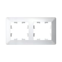 ATLASDESIGN AIR 2-постовая РАМКА, БЕЛЫЙ