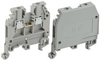Зажим наборный ЗНИ-2.5кв.мм серая  IEK