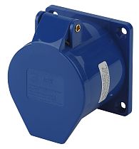 Розетка стационарная внутренняя ЭРА 423 2Р+РЕ  32А 220В IP44