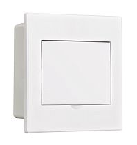 Корпус пласт. встраиваемый бел. дв. 1 ряд 6 мод. IP41 ЩРВ-П