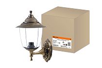 Светильник Прага Эл-11-71Б 60 Вт Е27 настенный вверх бронза, прозрачный плафон  TDM Светильник Прага Эл-11-71Б 60 Вт Е27 настенный вверх бронза, прозрачный плафон  TDM