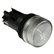 Лампа сигнальная XB2-EV161 d22мм белая неон 230В цилиндр  ЭНЕРГИЯ